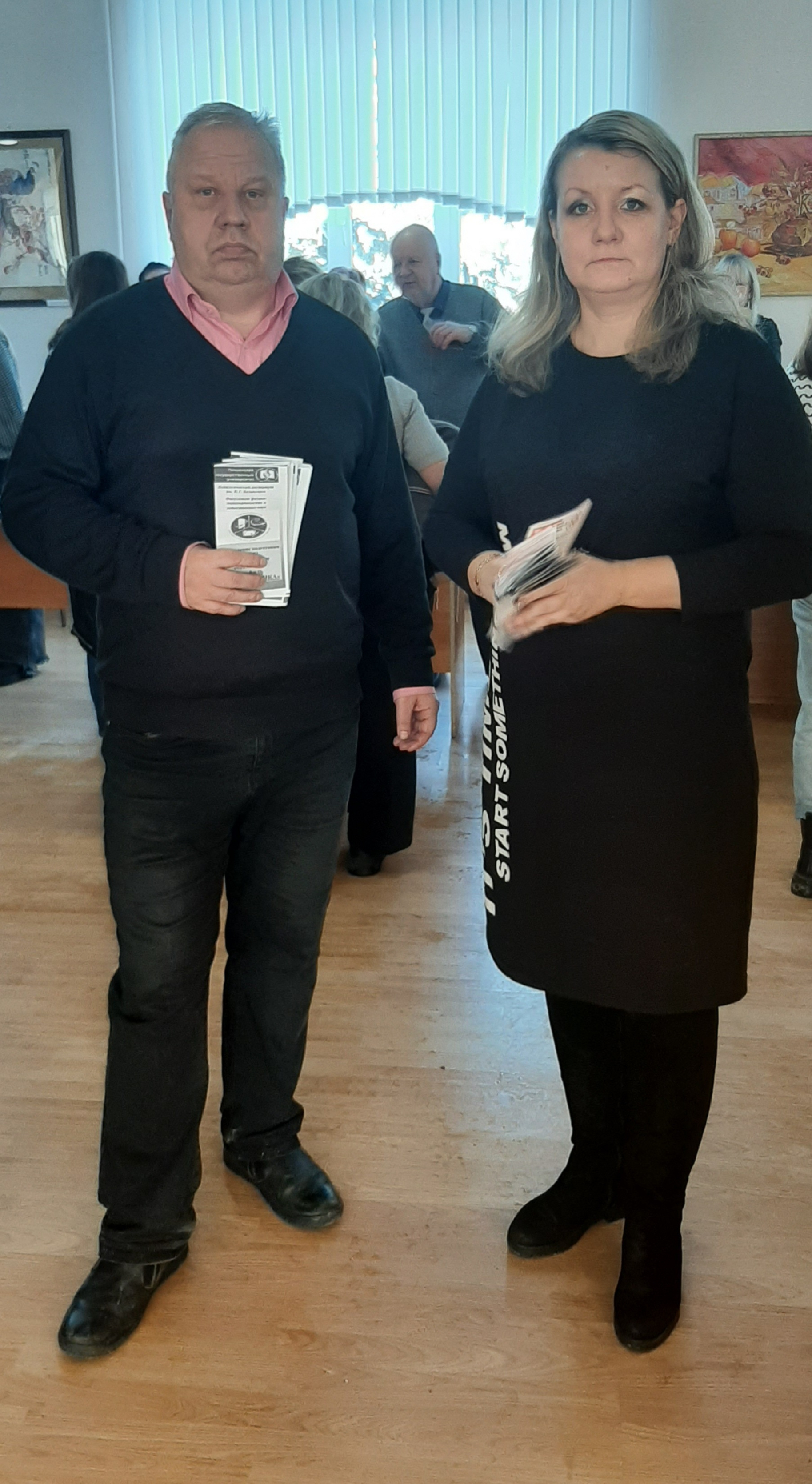 Преподаватели кафедры на дне открытых дверей